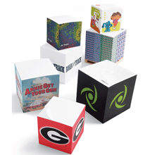 Adhesive Cubes